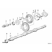 BMW Hex Nut (M30X15) - Genuine BMW 11311250096