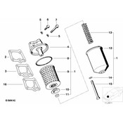 BMW Compression Spring - Genuine BMW 11421252467