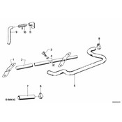 BMW Oil Pipe - Genuine BMW 11421256682