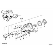 BMW Lock Ring (30X12) - Genuine BMW 07119934645