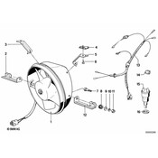 BMW Rubber Grommet - Genuine BMW 17401354524