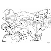 BMW Vacuum Hose Red 3,3X1,8 - Genuine BMW 11747797050