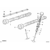 BMW Oil Pipe (Cyl 14) - Genuine BMW 11421725406