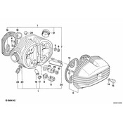 BMW Cylinder Head Gasket Asbestos-Free - Genuine BMW 11121338715