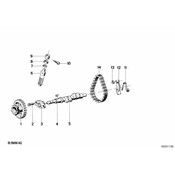 BMW Countersunk Screw (M8X20) - Genuine BMW 07119900869