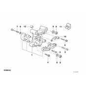 BMW Isa Screw (M6X60-U1-8.8-Ph) - Genuine BMW 07129905890