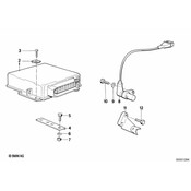 BMW Engine Control Module - Genuine BMW 12141730793