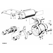 BMW Covering Solenoid Switch - Genuine BMW 61131361340