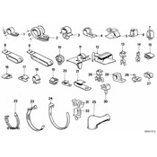 BMW Plug-In Connection Bracket - Genuine BMW 61131374899