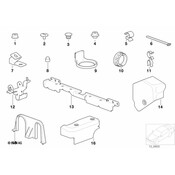 BMW Lock Ring - Genuine BMW 12521732696