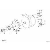 BMW Fillister Head Screw (M6X8) - Genuine BMW 07119906436
