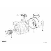 BMW Intake Manifold (D=65mm) - Genuine BMW 12311436637