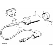 BMW Protection Cap - Genuine BMW 12118536129