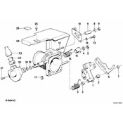 BMW Lock Ring (8X08) - Genuine BMW 07119934035