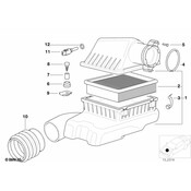BMW Intake Manifold Temperature Sensor - Genuine BMW 13621730035