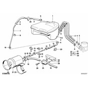 BMW Fuel Hose Grommet - Genuine BMW 16131152490