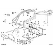 BMW Bracket - Genuine BMW 37206778082