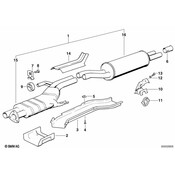 BMW Bracket - Genuine BMW 18211175585