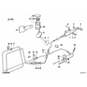 BMW Clutch Slave Cylinder Repair Kit - Genuine BMW 21521158849