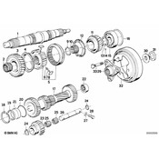 BMW Snap Ring (22X3X2,5) - Genuine BMW 23221224184