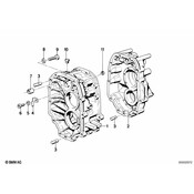 BMW Fillister Head Screw (M6X12) - Genuine BMW 07119920069
