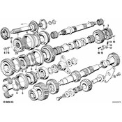 BMW Compression Spring - Genuine BMW 23231205228
