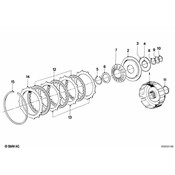 BMW Rectangring - Genuine BMW 24231215980