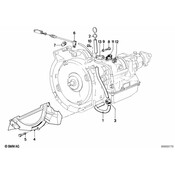 BMW Oil Fill-In Tube - Genuine BMW 24111217436