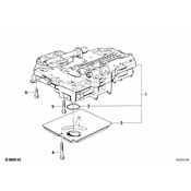 BMW Fillister Head Screw (M6X65) - Genuine BMW 24341215492