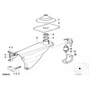 BMW Bow - Genuine BMW 25111206124