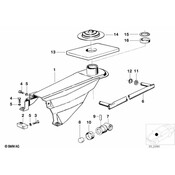 BMW Sound Absorber - Genuine BMW 23411200936