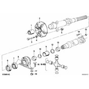BMW Drive Shaft Flex Joint Bolt - Genuine BMW 26111107834