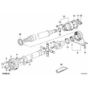 BMW Drive Shaft CV Joint - Genuine BMW 26111229522