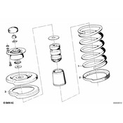BMW Spring Pad - Genuine BMW 31331121422