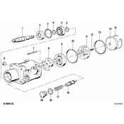BMW Shaft Seal - Genuine BMW 32411117621