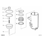 BMW Oil Strainer - Genuine BMW 32411128928