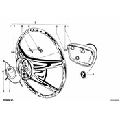 BMW Horn Pad - Genuine BMW 32331110939