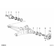 BMW Shaft Seal - Genuine BMW 33411100599