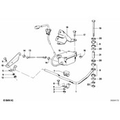 BMW Rubber Mounting (D=17mm) - Genuine BMW 31352654110
