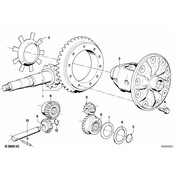 BMW CV Joint Retainer Ring - Genuine BMW 33131209978