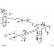 BMW Pipe (M10-M10523mm) - Genuine BMW 34306779191