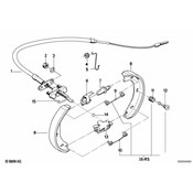 BMW Roll Pin (L=33Mm) - Genuine BMW 34411100027