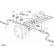 BMW Pipe (M12-M12960mm) - Genuine BMW 34326755540