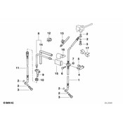 BMW Cable Holder - Genuine BMW 61131388727