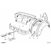 BMW Clamp - Genuine BMW 51327441122