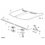 BMW Mounting - Genuine BMW 51241804080