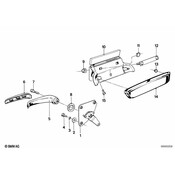 BMW Distance Rubber (D=6mm) - Genuine BMW 51216742120