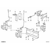 BMW Trunk Lock Actuator Motor - Genuine BMW 51268350181