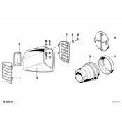 BMW Hex Nut - Genuine BMW 07129906098