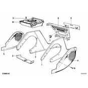 BMW Button - Genuine BMW 62128680120
